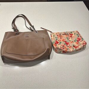 Steve Madden tote bag set